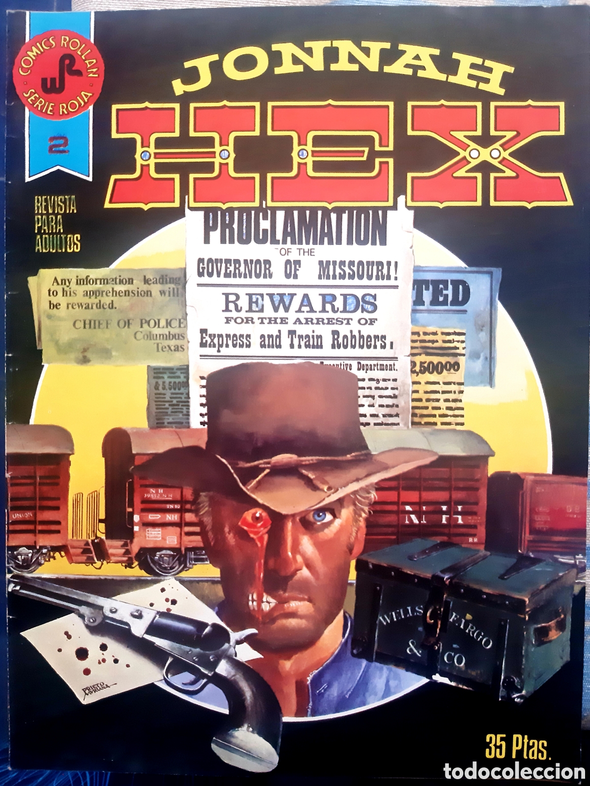 Tebeos: Jonnah Hex comics rollan serie roja - Foto 1