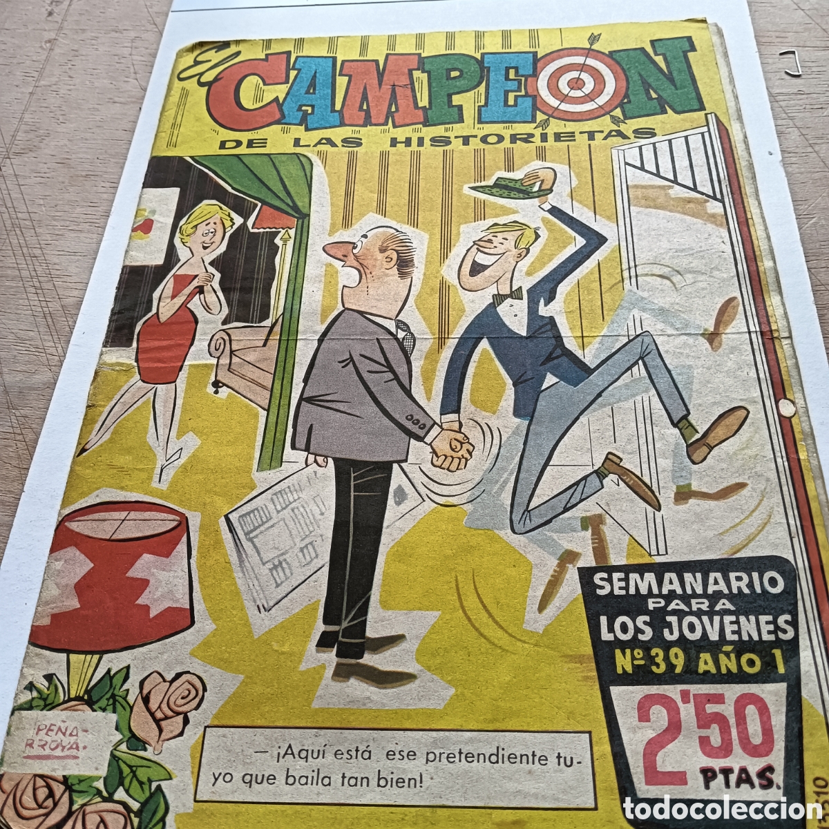 Tebeos: EL CAMPE&Oacute;N DE LAS HISTORIETAS N&Uacute;M-39 - Foto 1