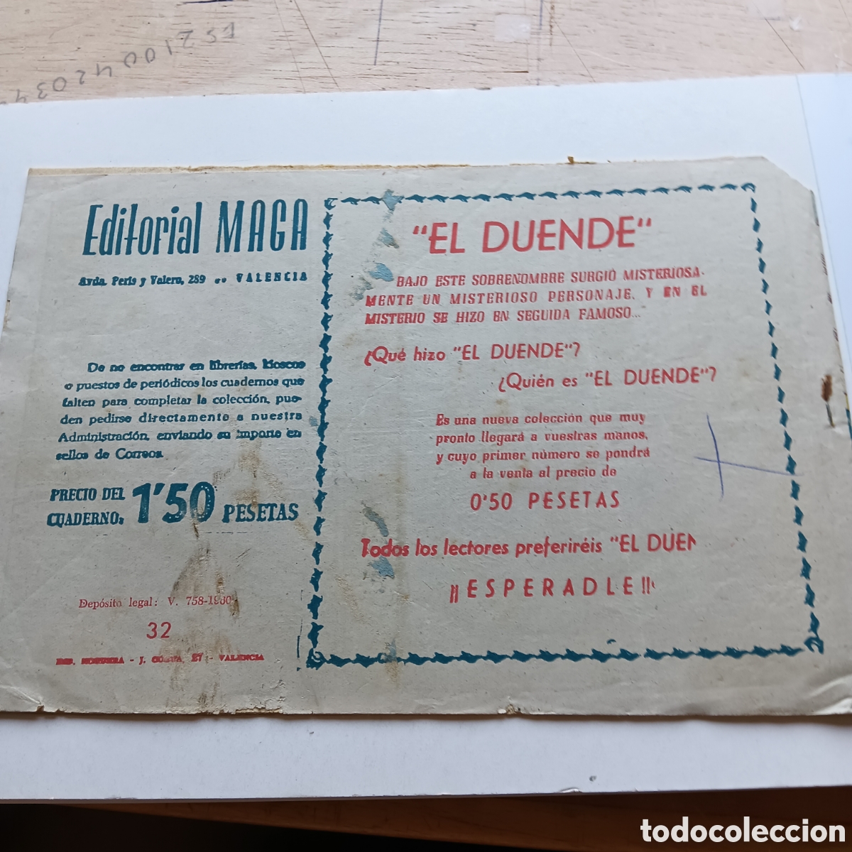 Tebeos: RAYO DE LA SELVA N&Uacute;M 32 EDITORIAL MAGA ORIGINAL - Foto 2