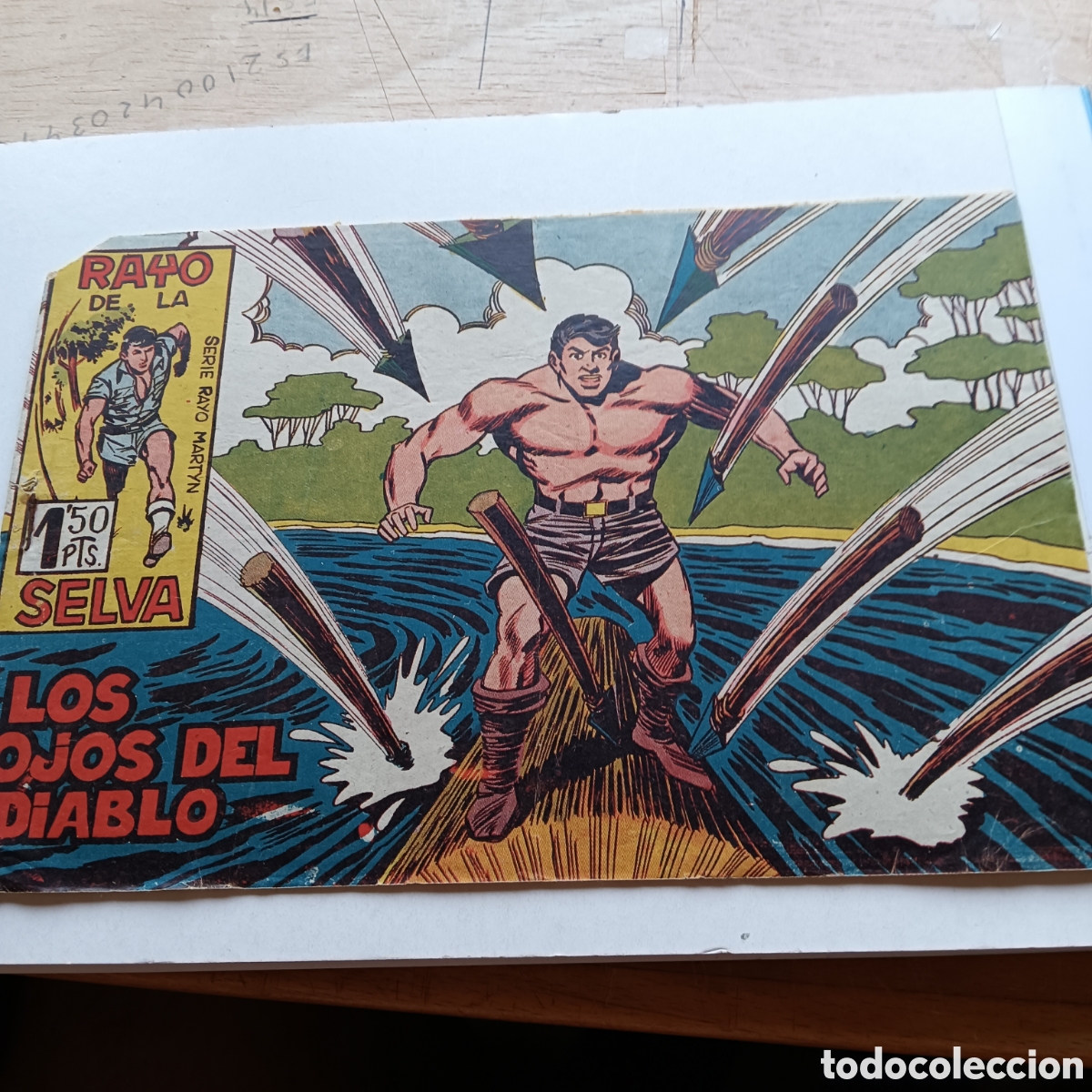 Tebeos: RAYO DE LA SELVA N&Uacute;M 32 EDITORIAL MAGA ORIGINAL - Foto 1