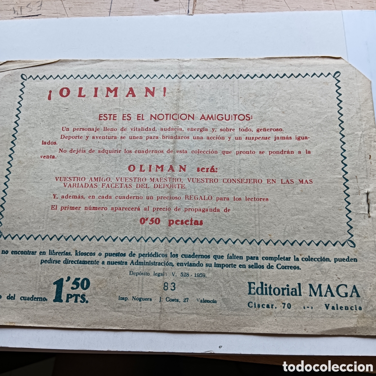 Tebeos: PIEL DE LOBO N&Uacute;M-83 EDITORIAL MAGA ORIGINAL - Foto 2