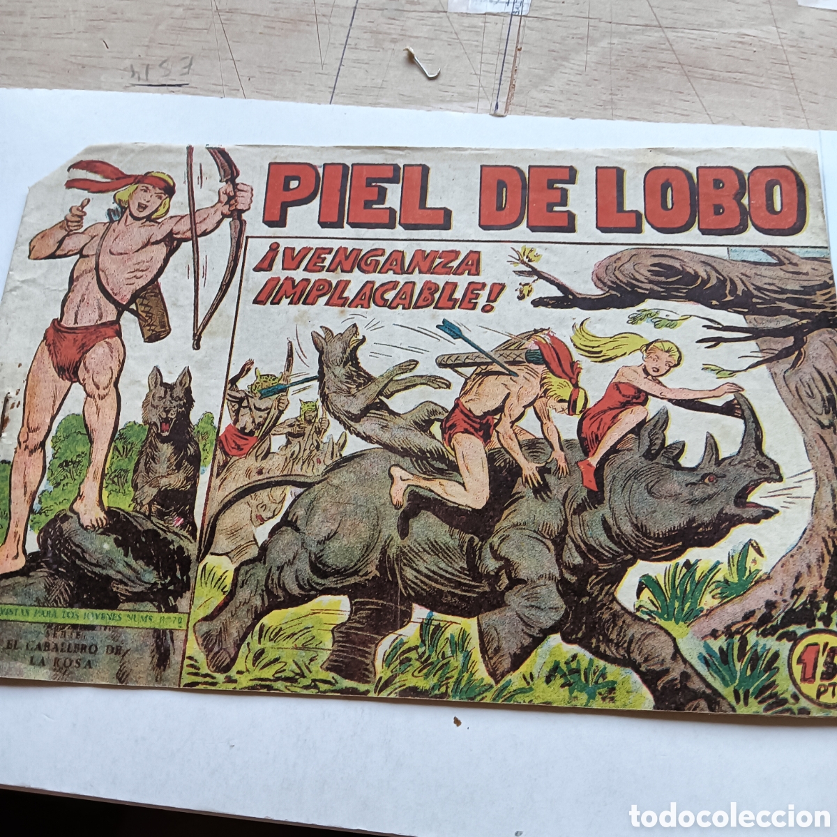 Tebeos: PIEL DE LOBO N&Uacute;M-83 EDITORIAL MAGA ORIGINAL - Foto 1