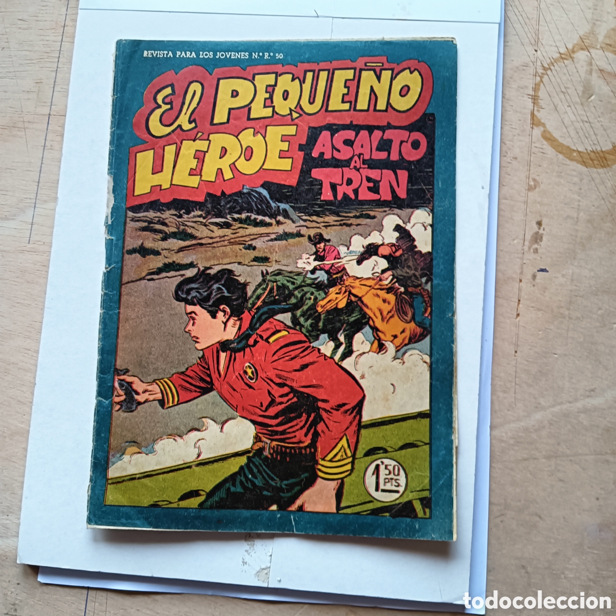 Tebeos: EL PEQUE&Ntilde;O HEROE N&Uacute;M-59 EDITORIAL MAGA ORIGINAL - Foto 1