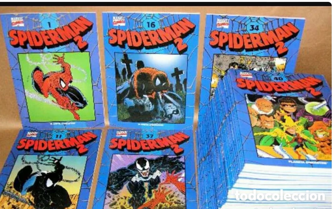 Tebeos: Coleccionable Planeta Spiderman Rojo y Azul - Foto 6
