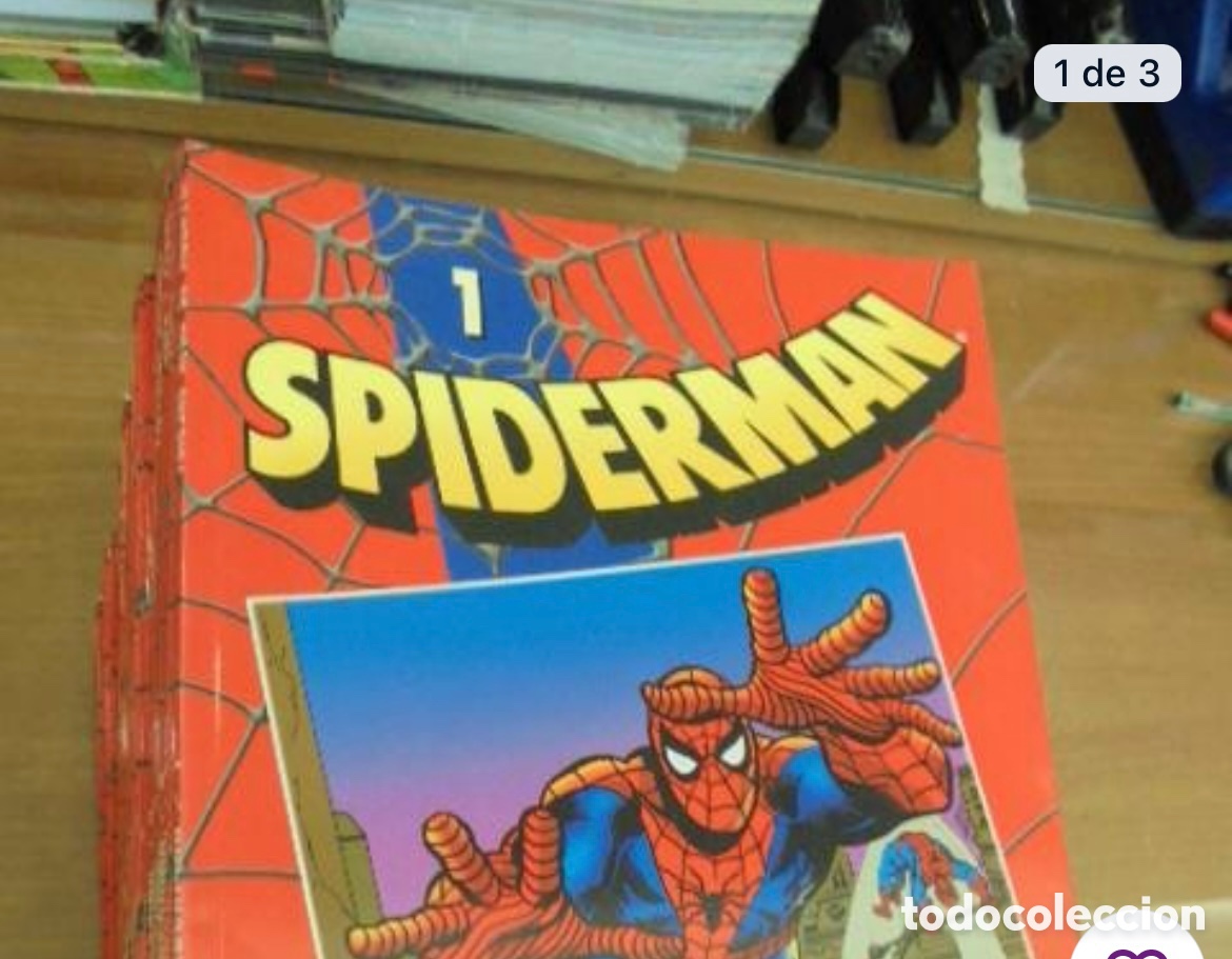 Tebeos: Coleccionable Planeta Spiderman Rojo y Azul - Foto 1