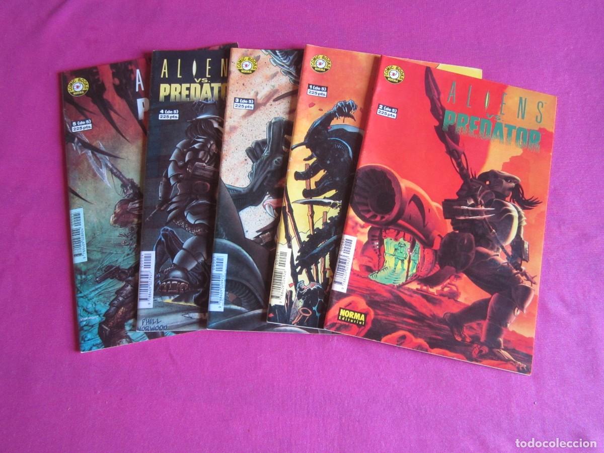 Tebeos: ALIENS VS PREDATOR 5 COMPLETA NORMA L43 C410 - Foto 5