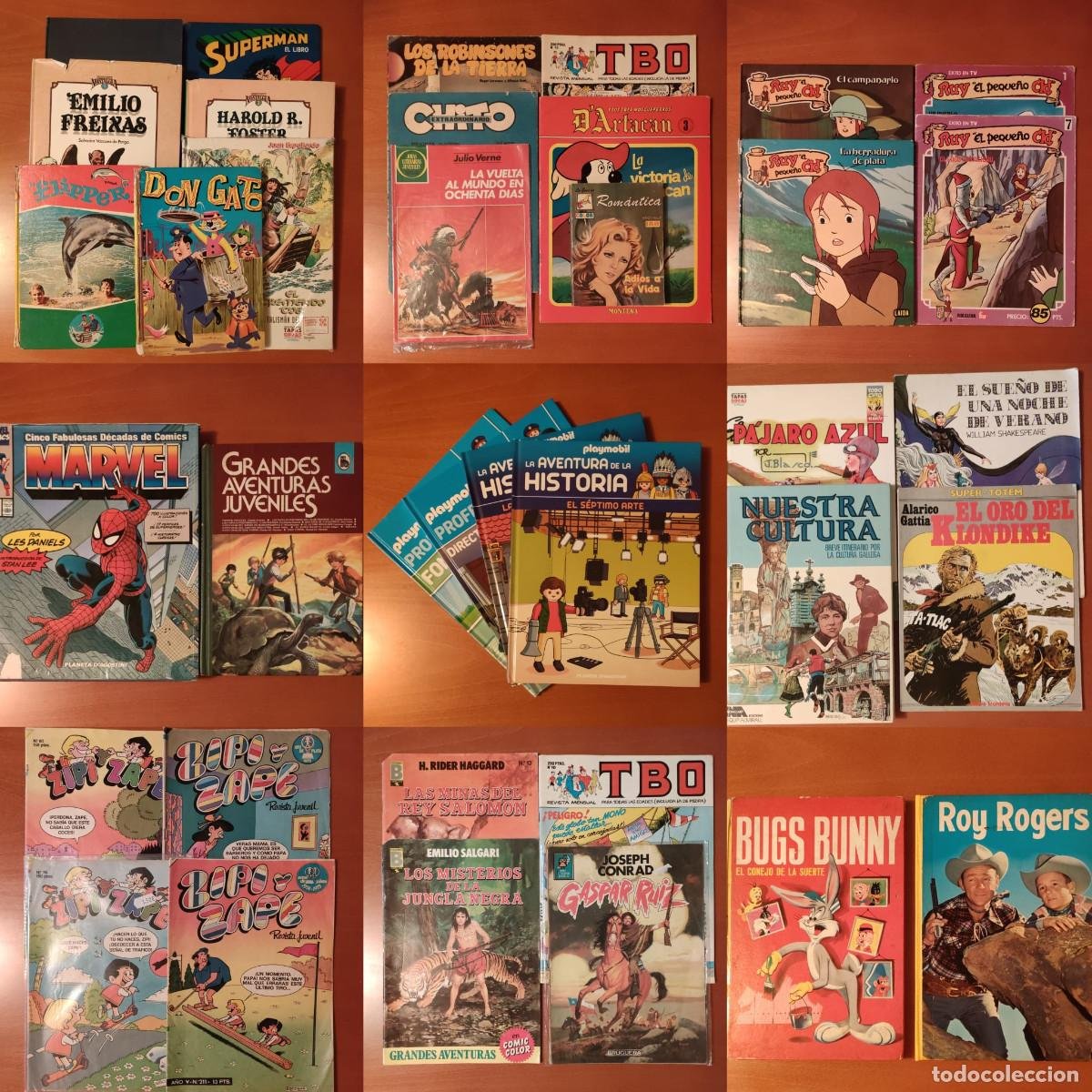 Lote 497910317: Lote cómics tebeos variados