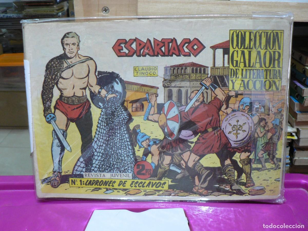 Tebeos: COLECCION DEL ESPARTACO - Foto 1