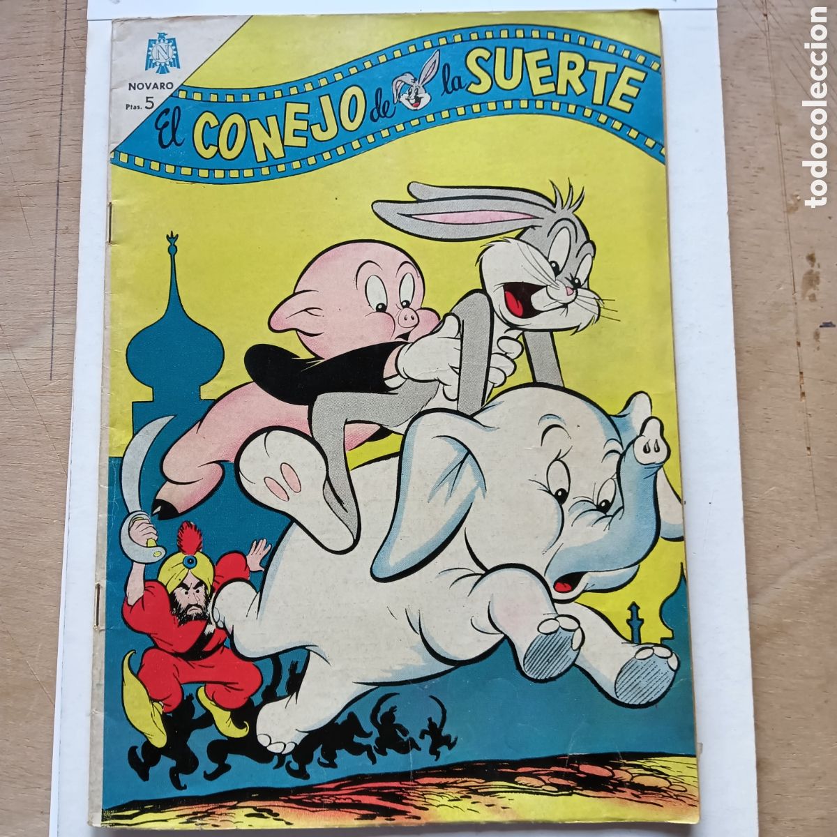 Tebeos: EDITORIAL NOVARO EL CONEJO DE LA SUERTE N&Uacute;M-221A&Ntilde;O1965 - Foto 1