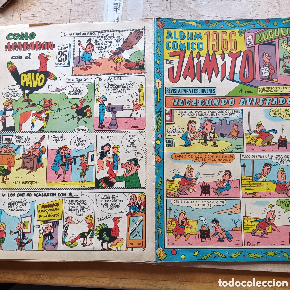 Tebeos: JAIMITO ALBUM COMICO 1966 - Foto 3