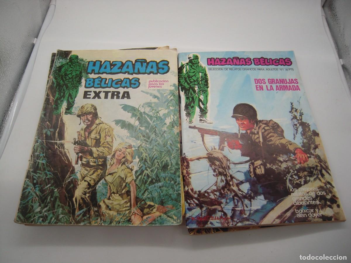 Tebeos: lote 4 haza&ntilde;as belicas - Foto 2
