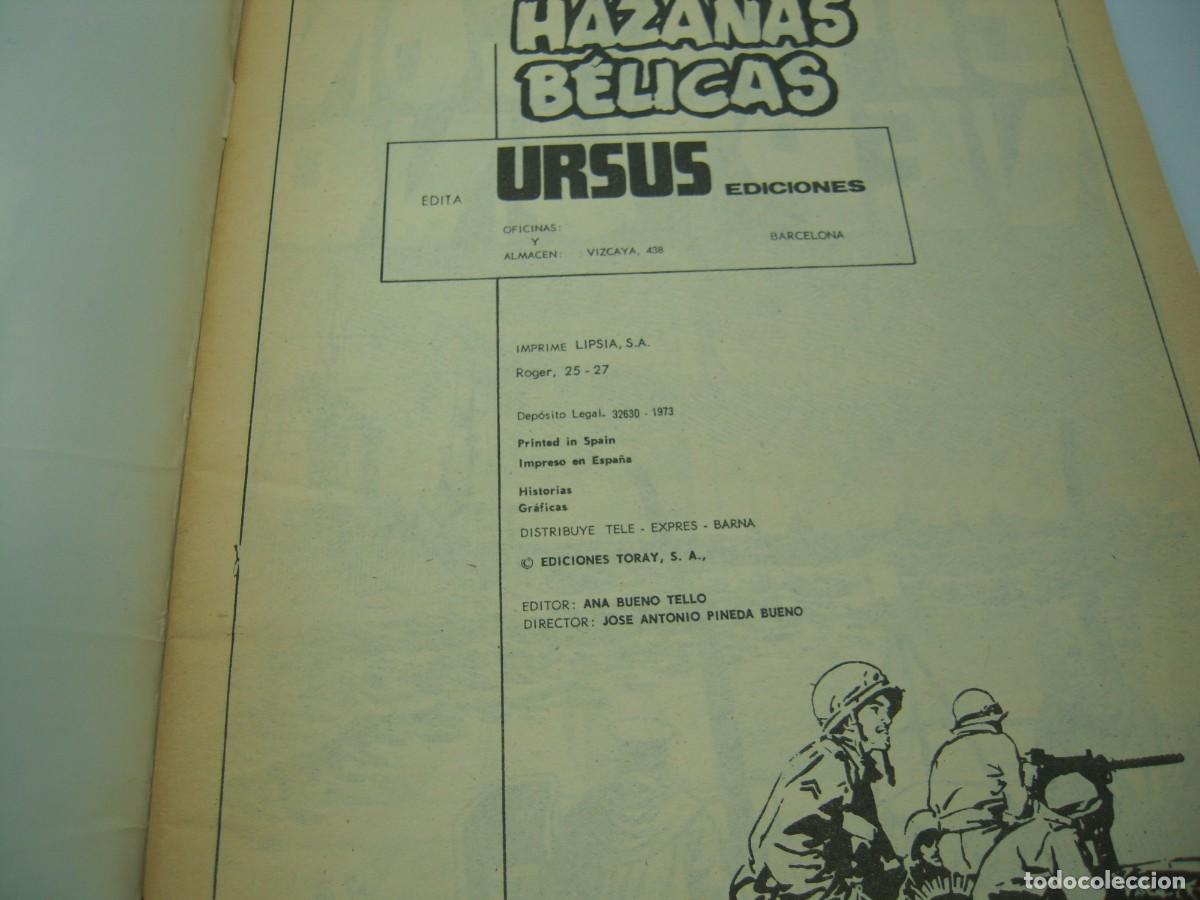 Tebeos: lote 4 haza&ntilde;as belicas - Foto 4