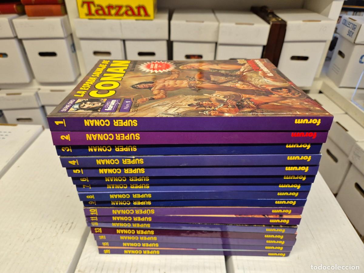 Tebeos: SUPER CONAN 2&ordf; Edici&oacute;n Completa 16 tomos Planeta - Foto 3