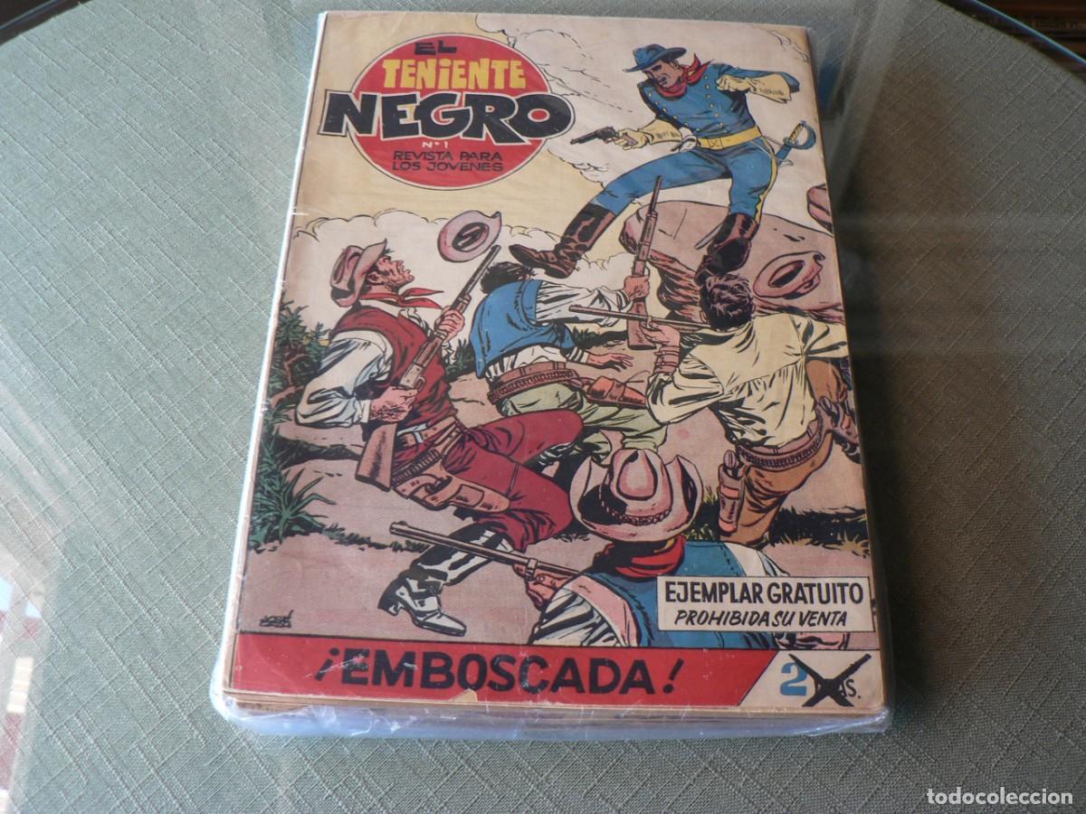 Tebeos: COLECCION DE EL TENIENTE NEGRO - Foto 1