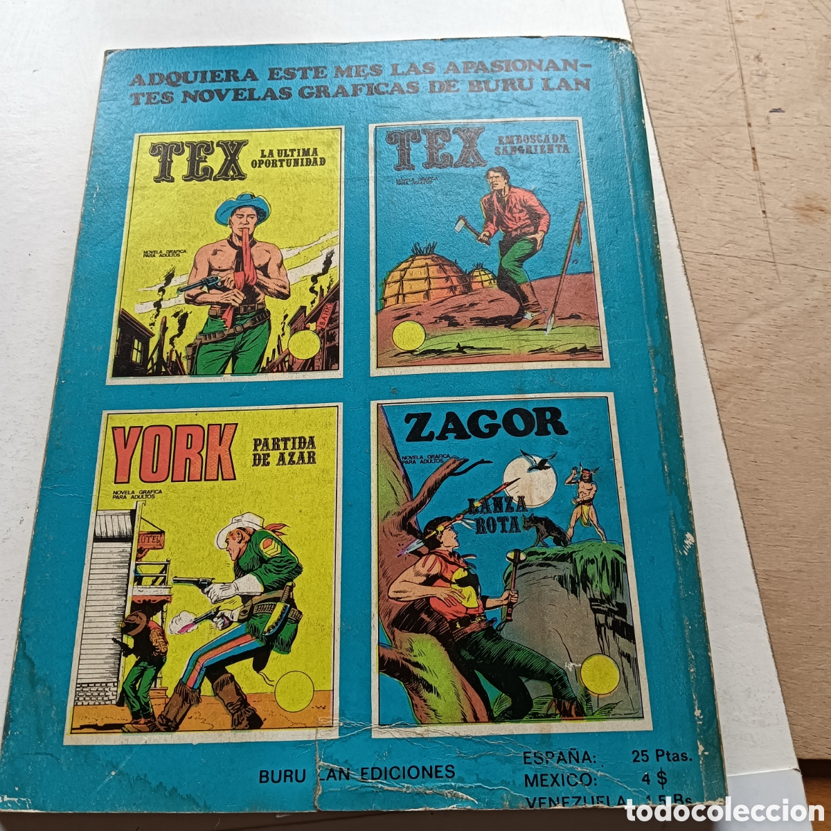 Tebeos: ZAGOR N&Uacute;M-6 EDICIONES BURU- LAN - Foto 2