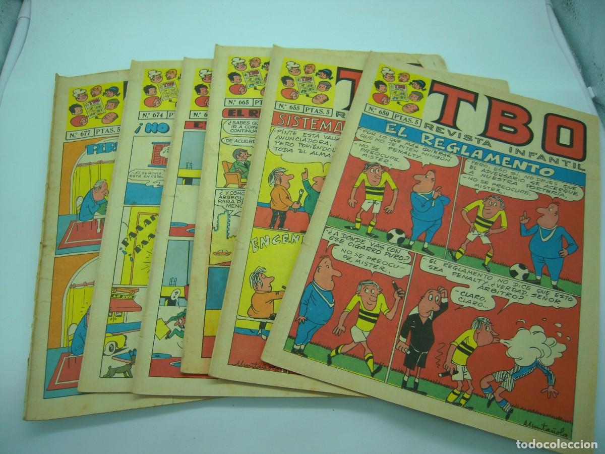 Tebeos: lote de 6 del TBO -------- - Foto 1