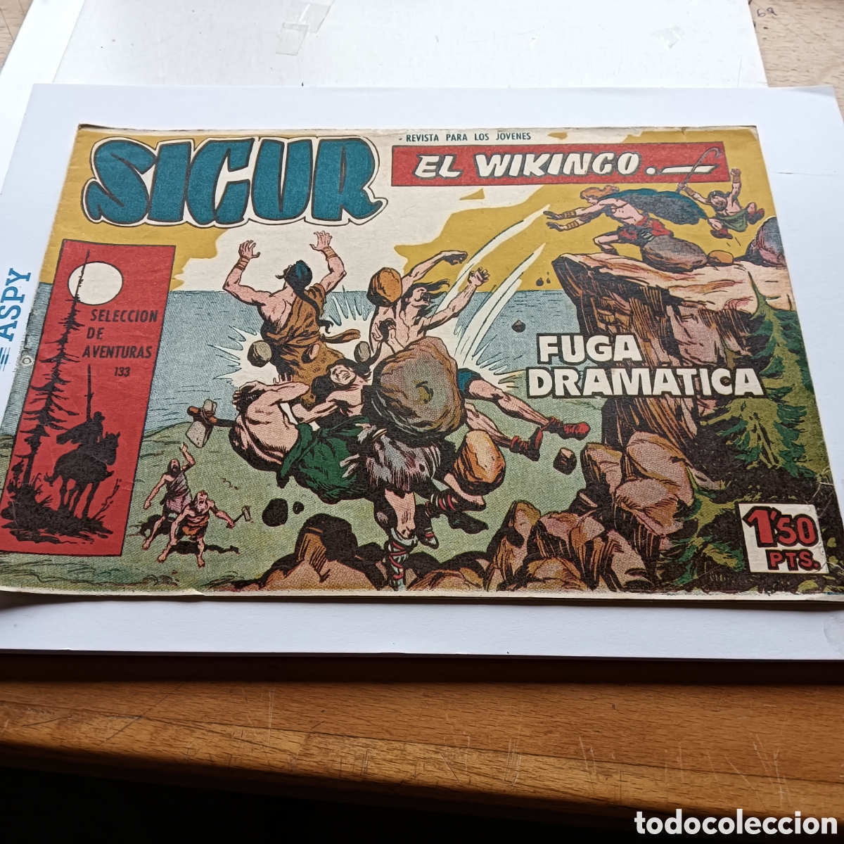 Tebeos: SIGUR EL WIKINGO N&Uacute;M-4 EDICIONES TORAY ORIGINAL - Foto 1