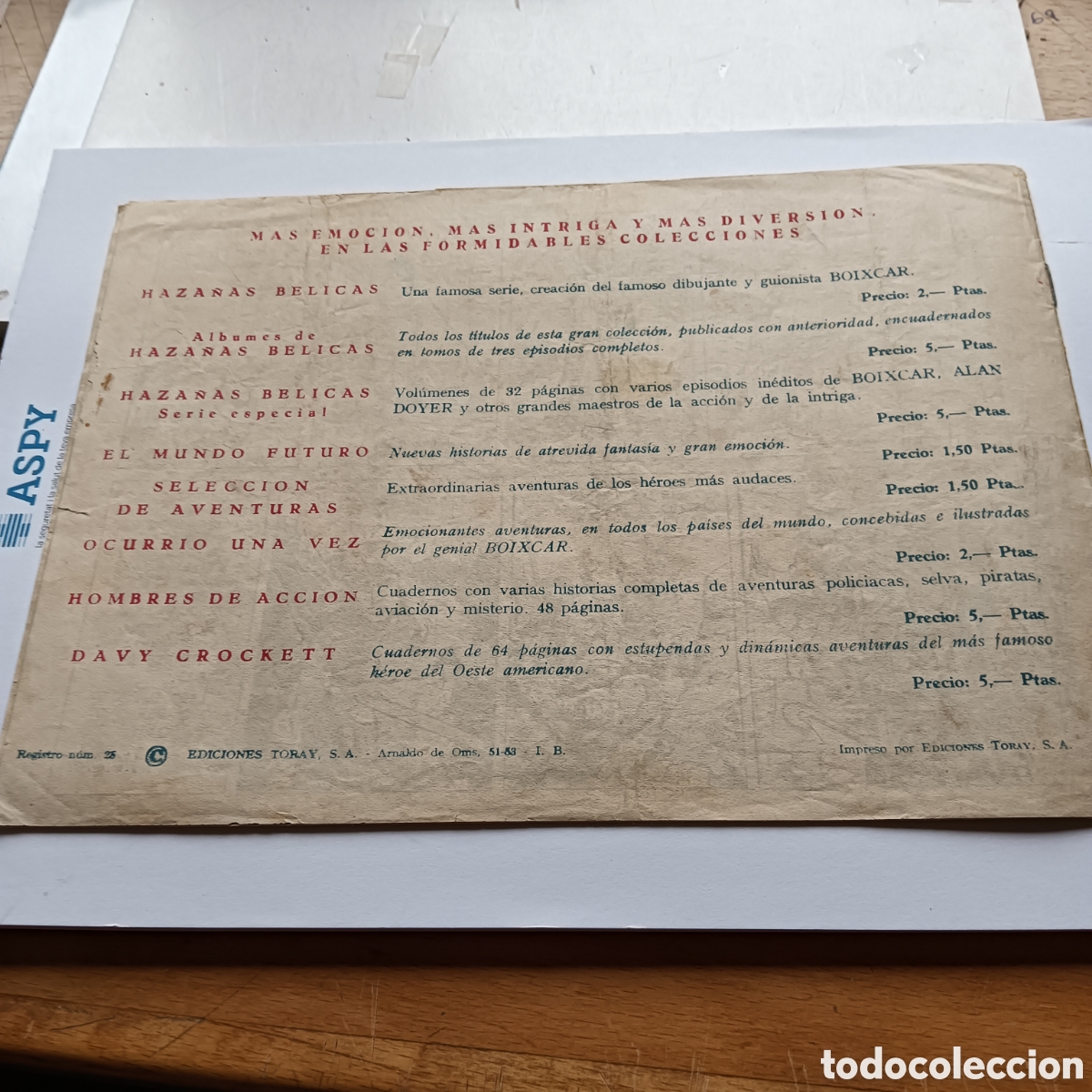 Tebeos: SIGUR EL WIKINGO N&Uacute;M-14 EDICIONES TORAY ORIGINAL - Foto 2