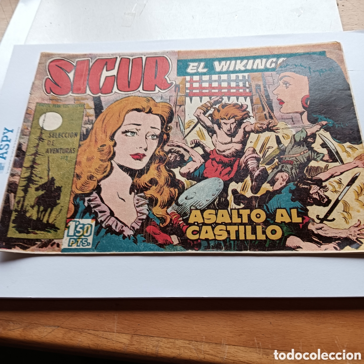Tebeos: SIGUR EL WIKINGO N&Uacute;M-14 EDICIONES TORAY ORIGINAL - Foto 1