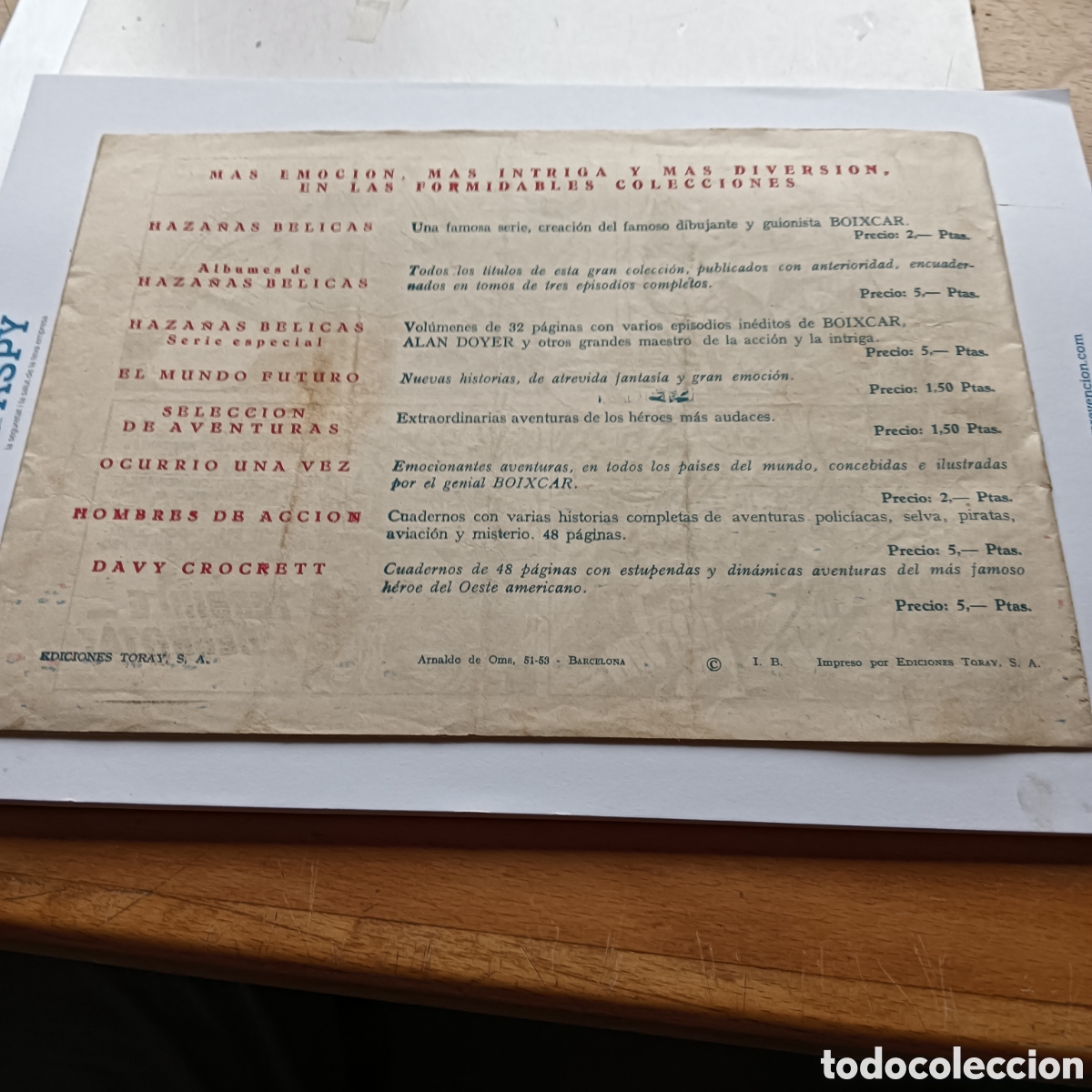 Tebeos: SIGUR EL WIKINGO N&Uacute;M-30 EDICIONES TORAY ORIGINAL - Foto 2
