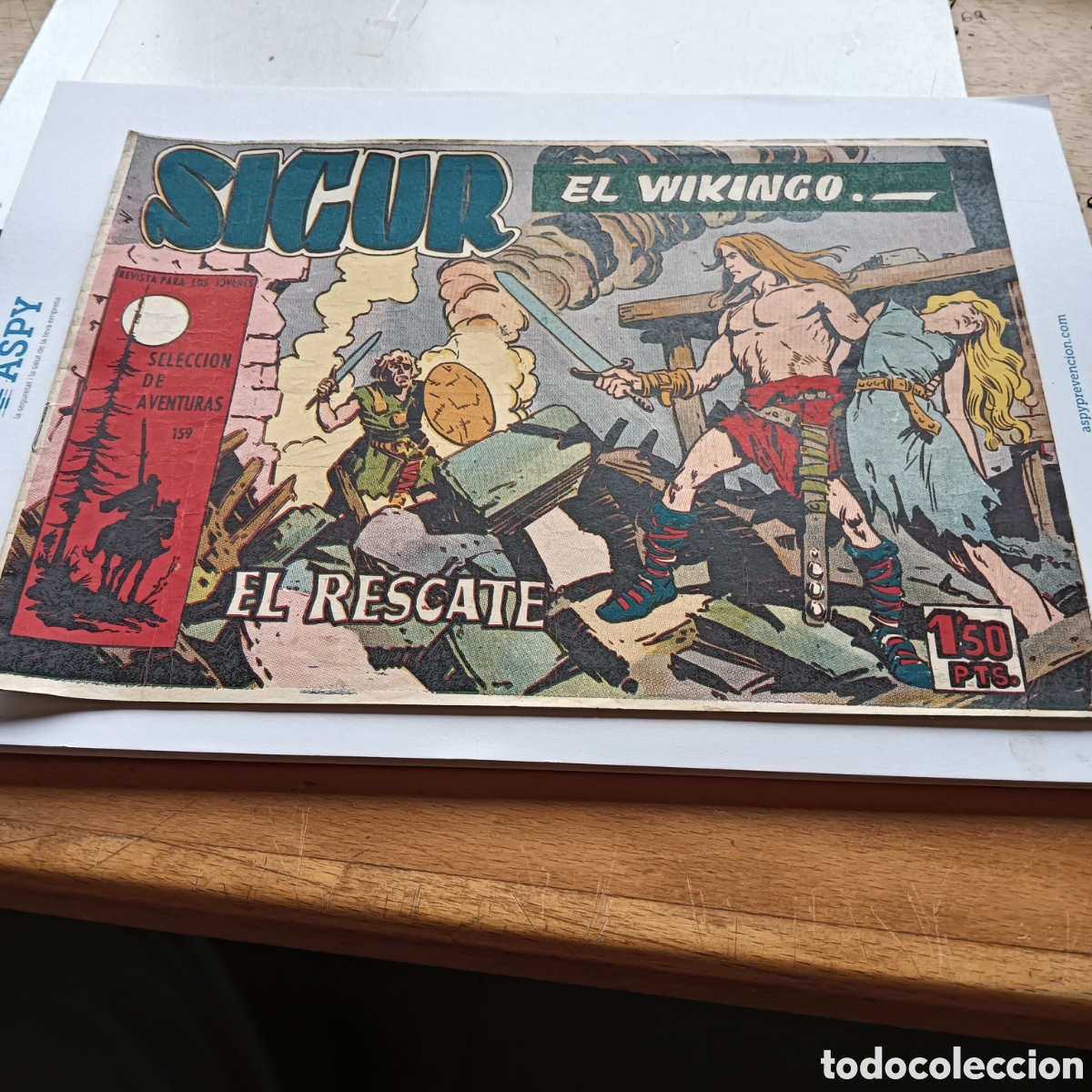 Tebeos: SIGUR EL WIKINGO N&Uacute;M-30 EDICIONES TORAY ORIGINAL - Foto 1