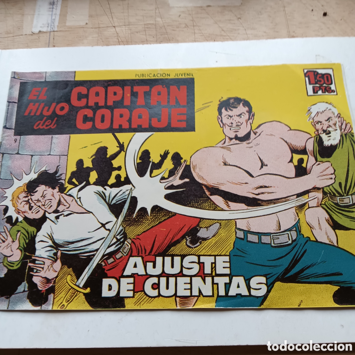 Tebeos: EL HIJO DEL CAPIT&Aacute;N CORAJE N&Uacute;M 9 EDICIONES TORAY ORIGINAL - Foto 1