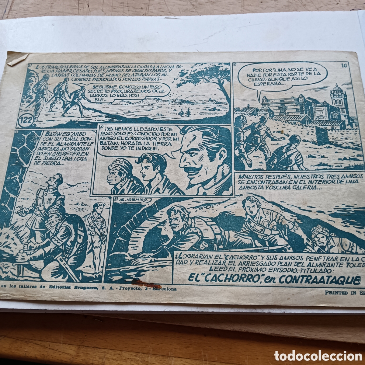 Tebeos: EL CACHORRO N&Uacute;M 22 COLECCI&Oacute;N DAN ORIGINAL - Foto 2