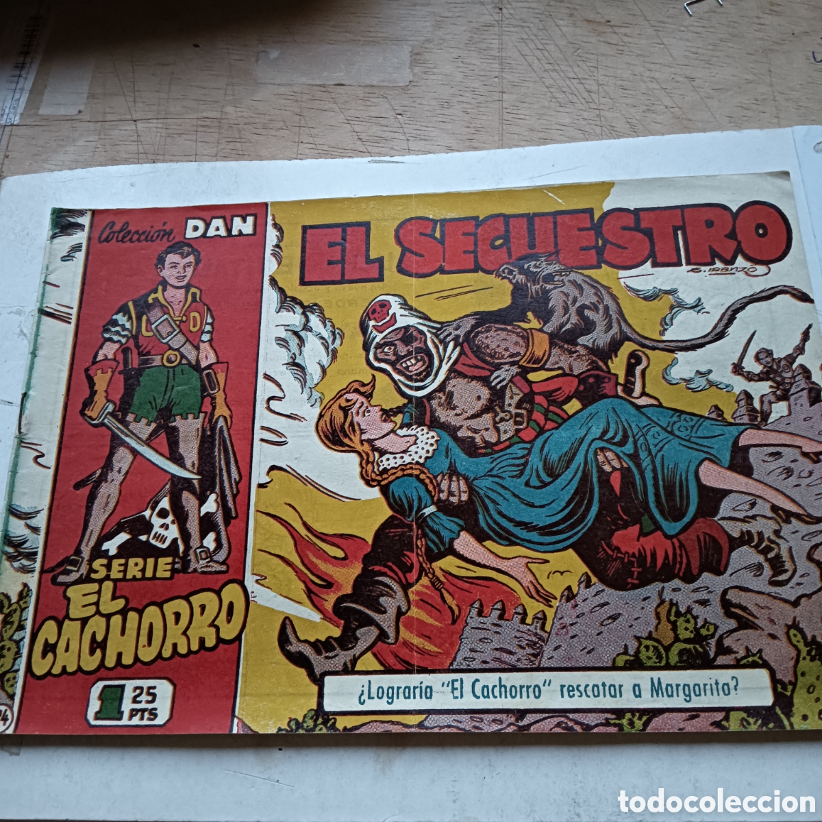 Tebeos: EL CACHORRO N&Uacute;M 124 COLECCI&Oacute;N DAN ORIGINAL - Foto 1