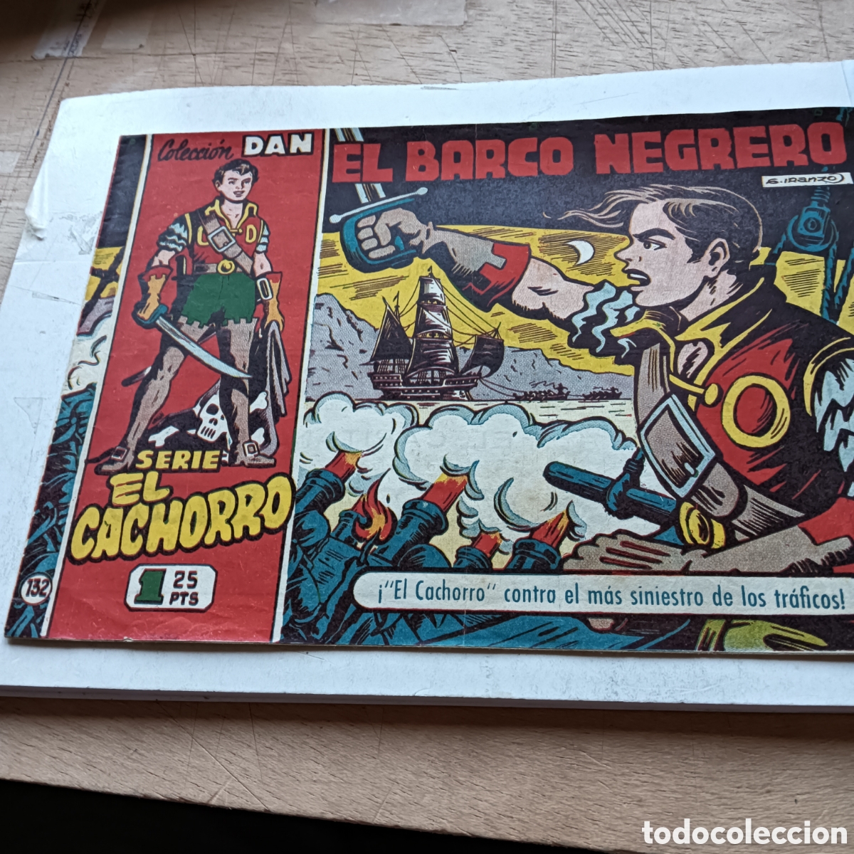 Tebeos: EL CACHORRO N&Uacute;M 132 COLECCI&Oacute;N DAN ORIGINAL - Foto 1