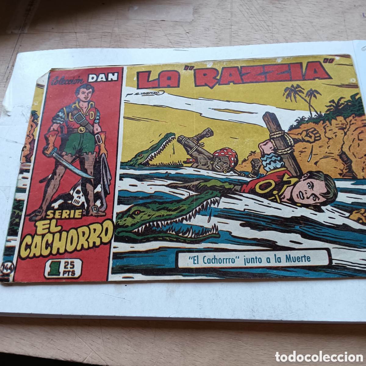 Tebeos: EL CACHORRO N&Uacute;M 144, COLECCI&Oacute;N DAN ORIGINAL - Foto 1
