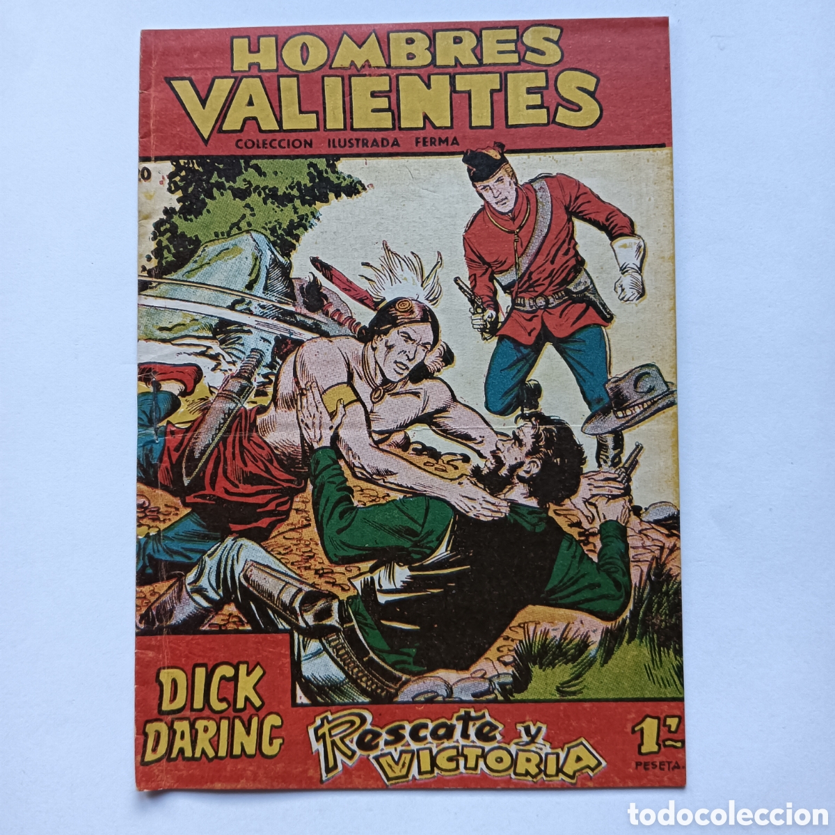 Tebeos: HOMBRES VALIENTES DICK DARING N&Uacute;M-20 - Foto 1