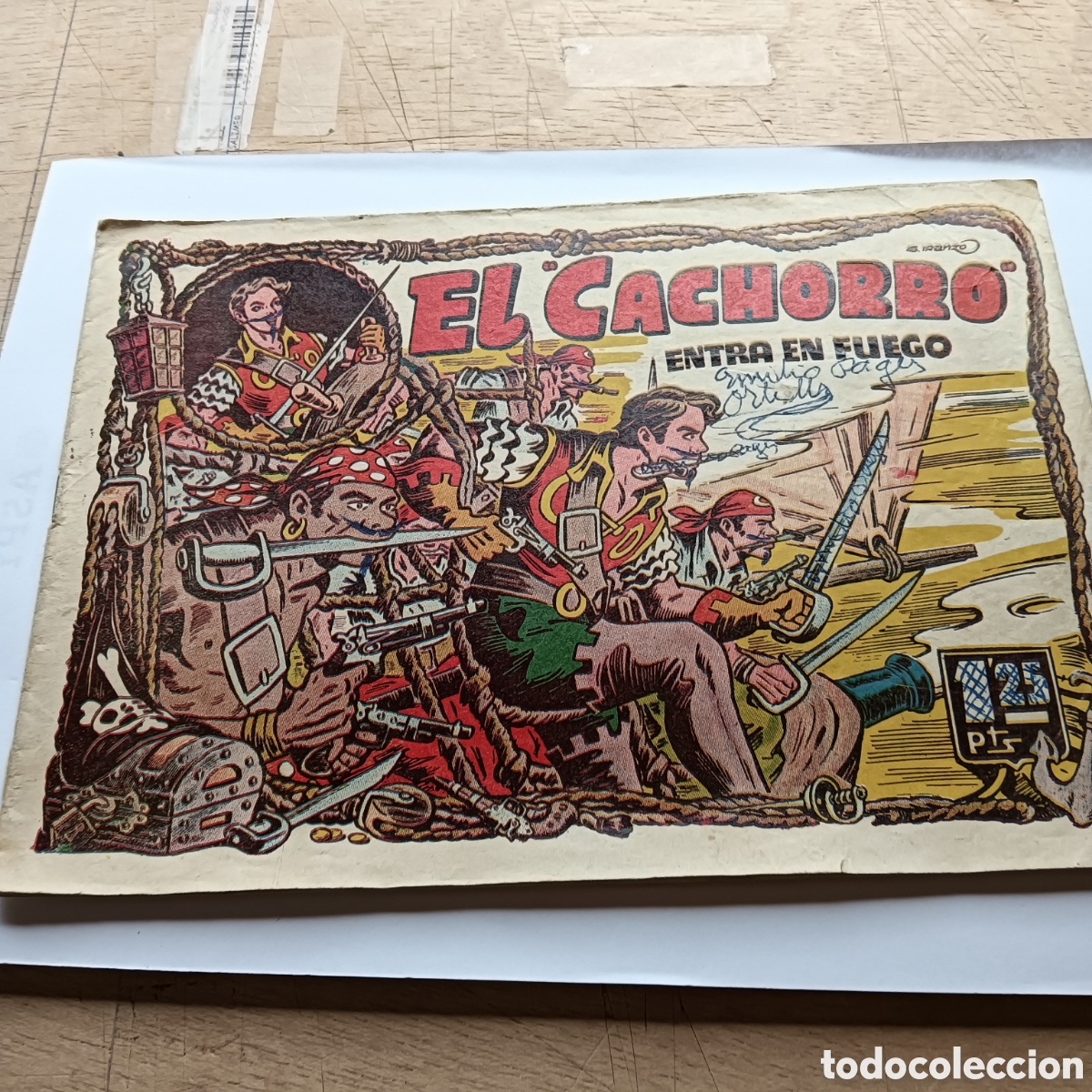 Tebeos: EL CACHORRO N&Uacute;M 92 A&Ntilde;O 1954 ORIGINAL - Foto 1