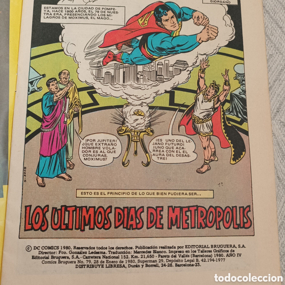 Tebeos: Comic Superman, n&uacute;mero 79. A&ntilde;o 1980 - Foto 3