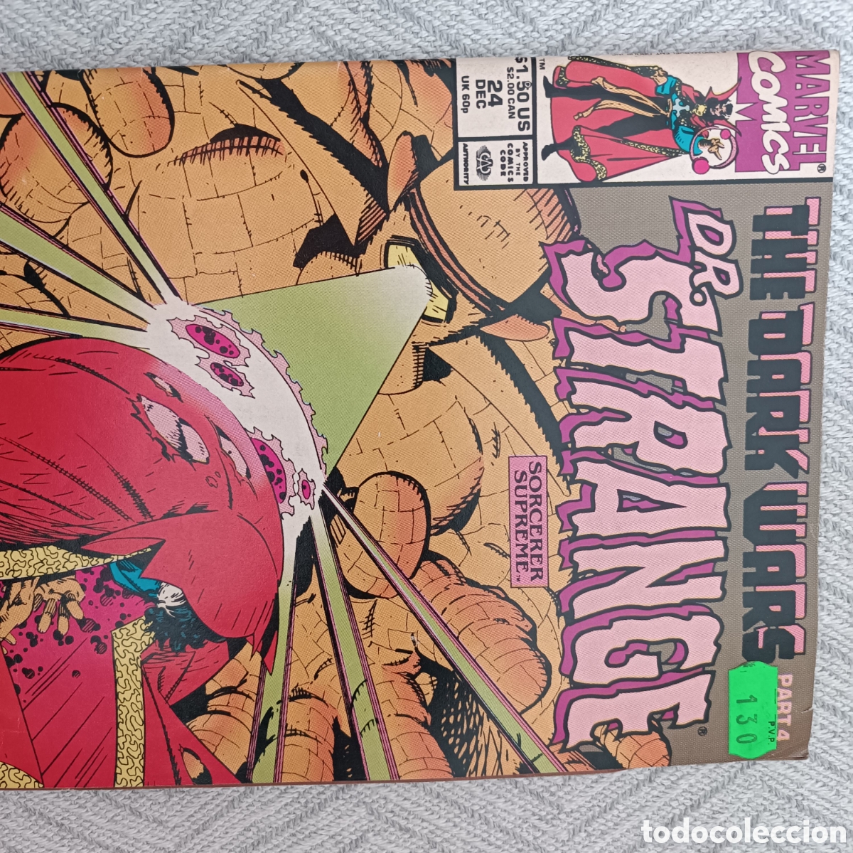Tebeos: DOCTOR STRANGE NUMERO 24 - MARVEL A&Ntilde;O 1990 - Foto 2