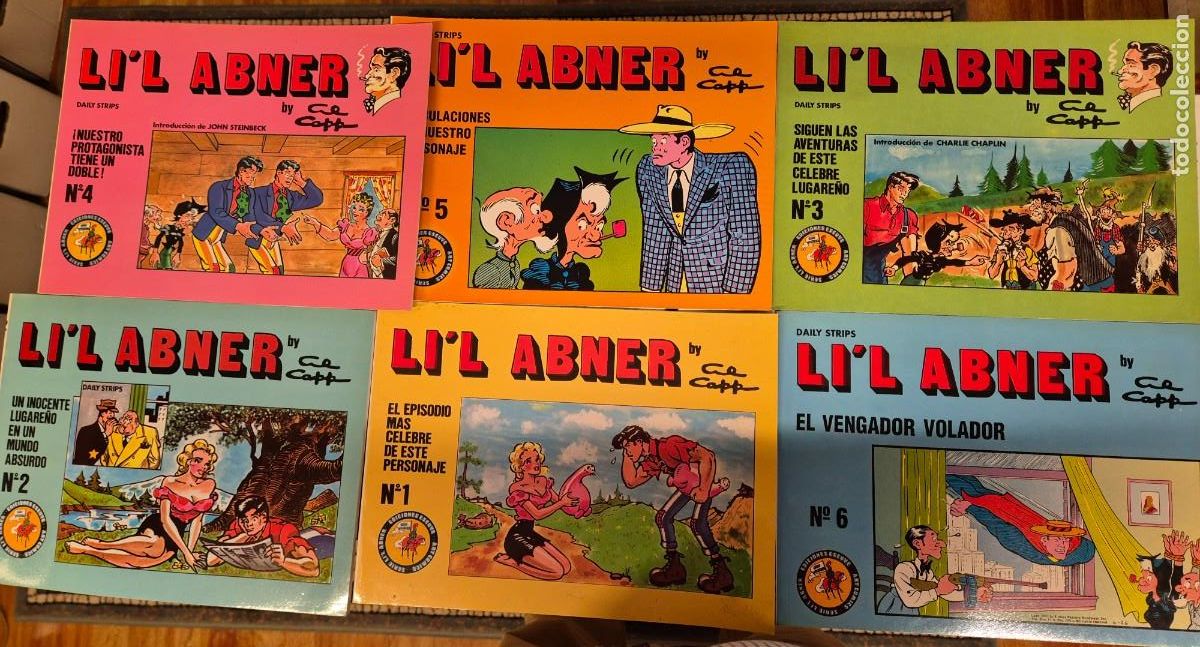 Tebeos: Li&acute;l Abner Completa 6 ejemplares Ediciones ESEUVE - Foto 1