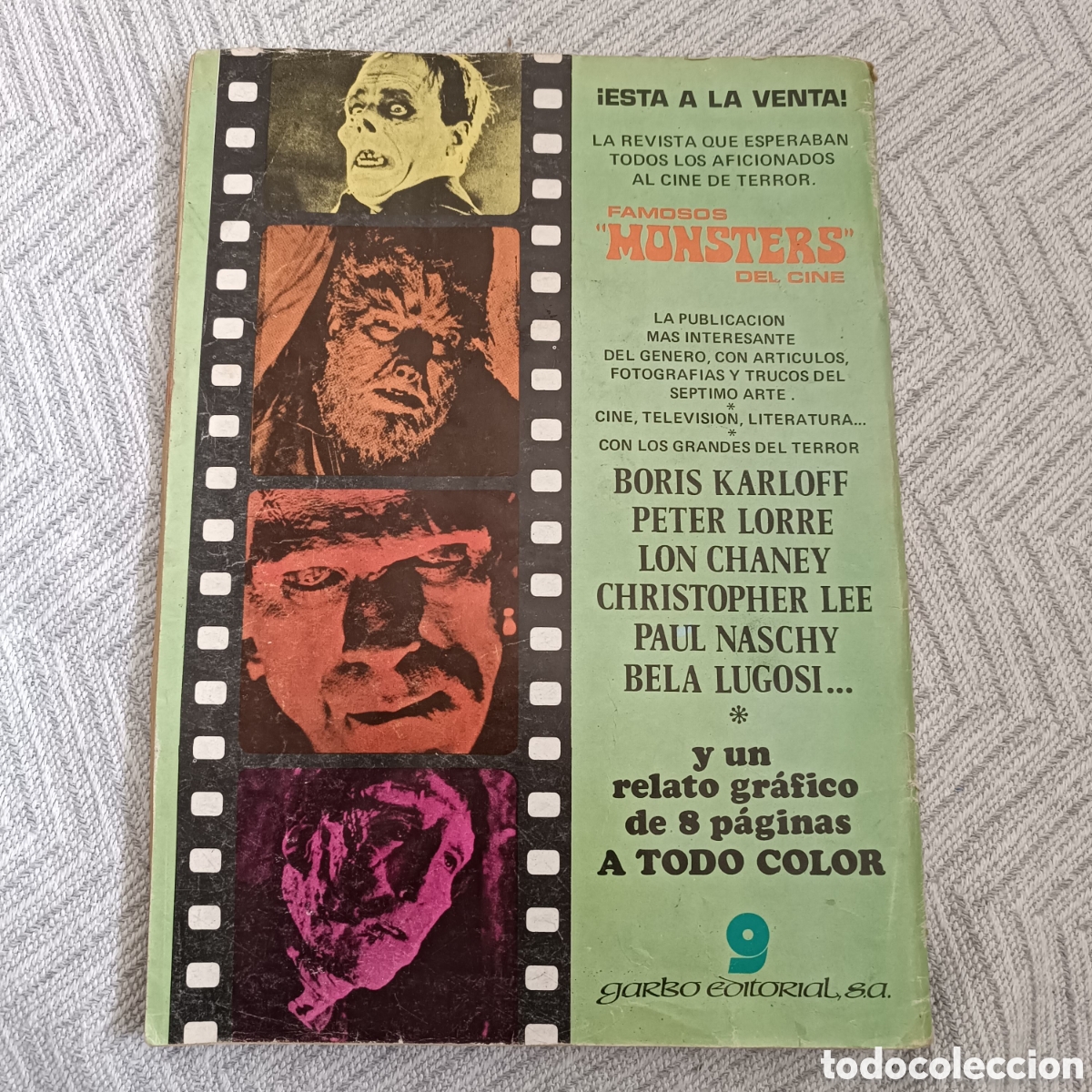 Tebeos: Vampirella. N&ordm; 6. Garbo. A&ntilde;o 1973 - Foto 2