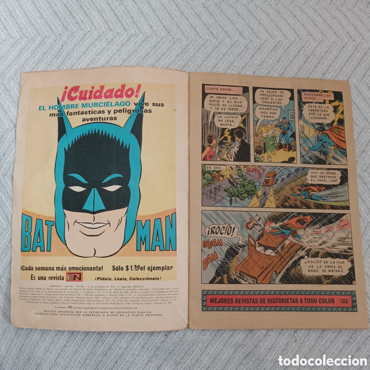 Tebeos: Superman n&ordm; 884. A&ntilde;o 1972. - Foto 3