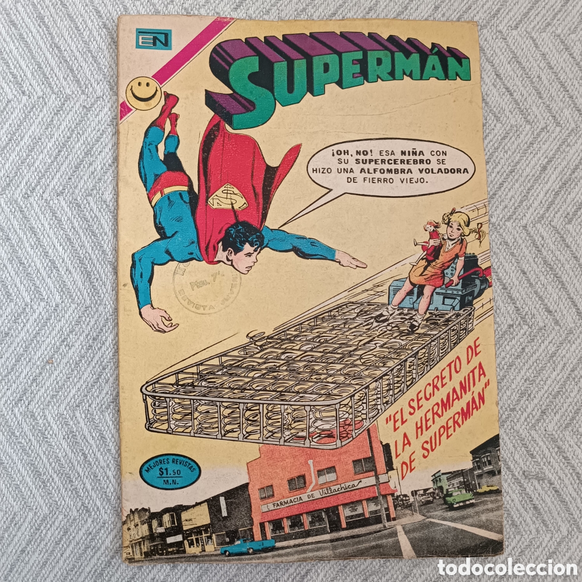 Tebeos: Superman n&ordm; 884. A&ntilde;o 1972. - Foto 1