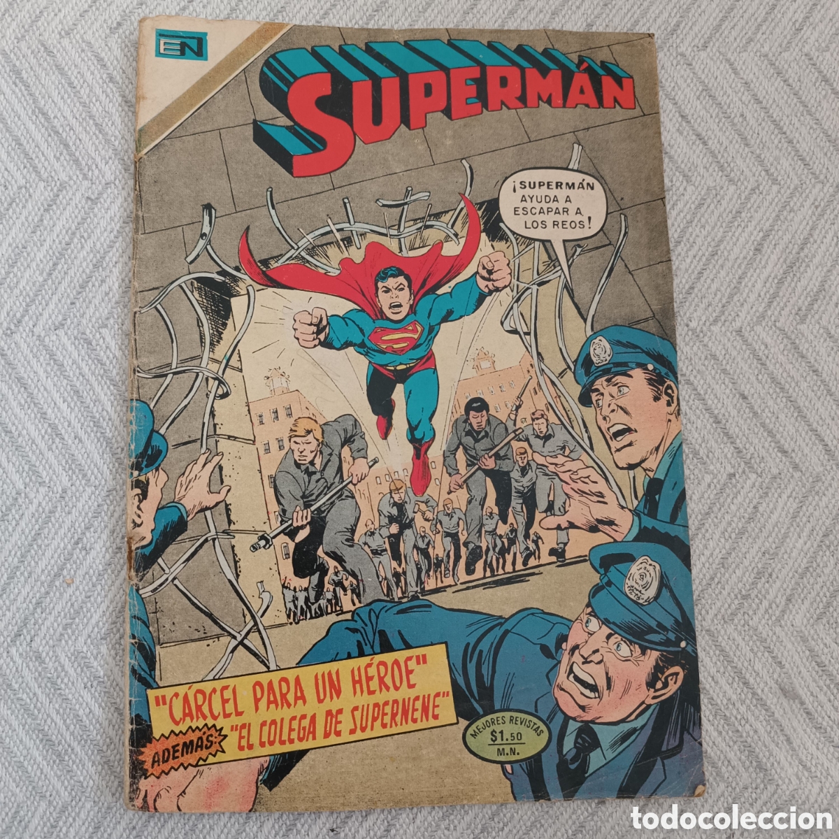 Tebeos: SUPERMAN NOVARO N&ordm; 929. A&Ntilde;O 1973 - Foto 1