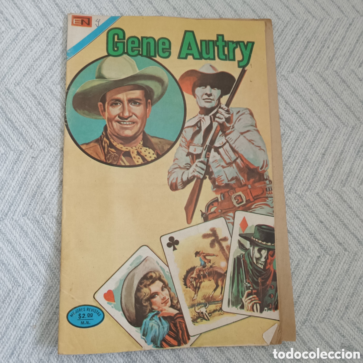 Tebeos: Gene Autry. N&uacute;mero 307. A&ntilde;o 1974 - Foto 1