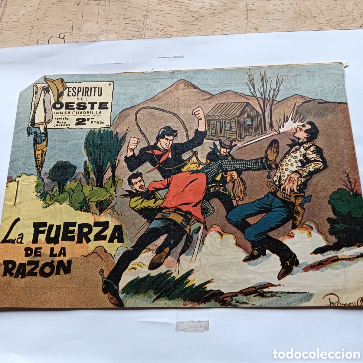 Tebeos: ESP&Iacute;RITU DEL OESTE N&Uacute;M-10 EDITORIAL MAGA ORIGINAL - Foto 1