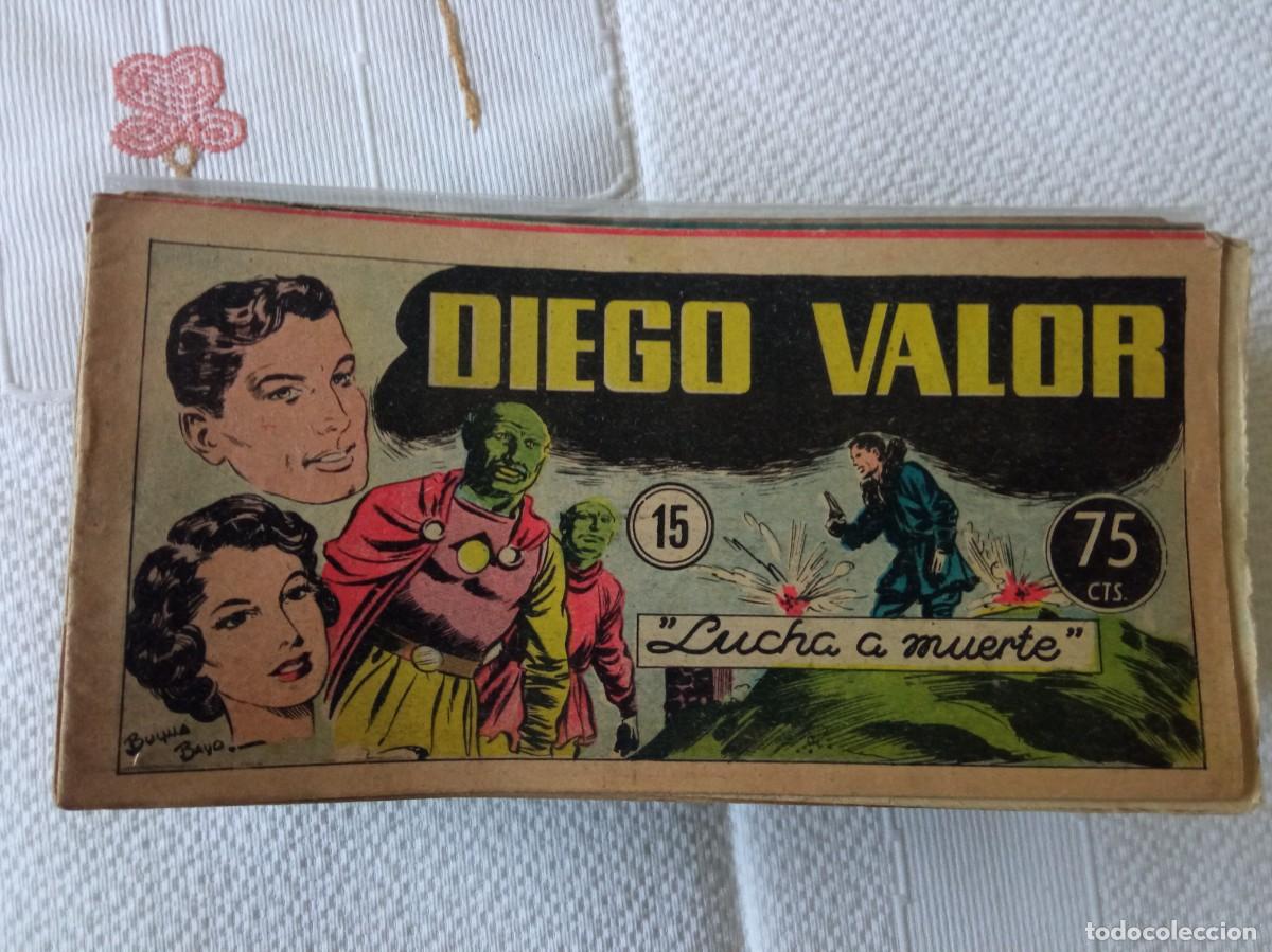 Tebeos: DIEGO VALOR LOTE DE 64 EJEMPLARES - Foto 2