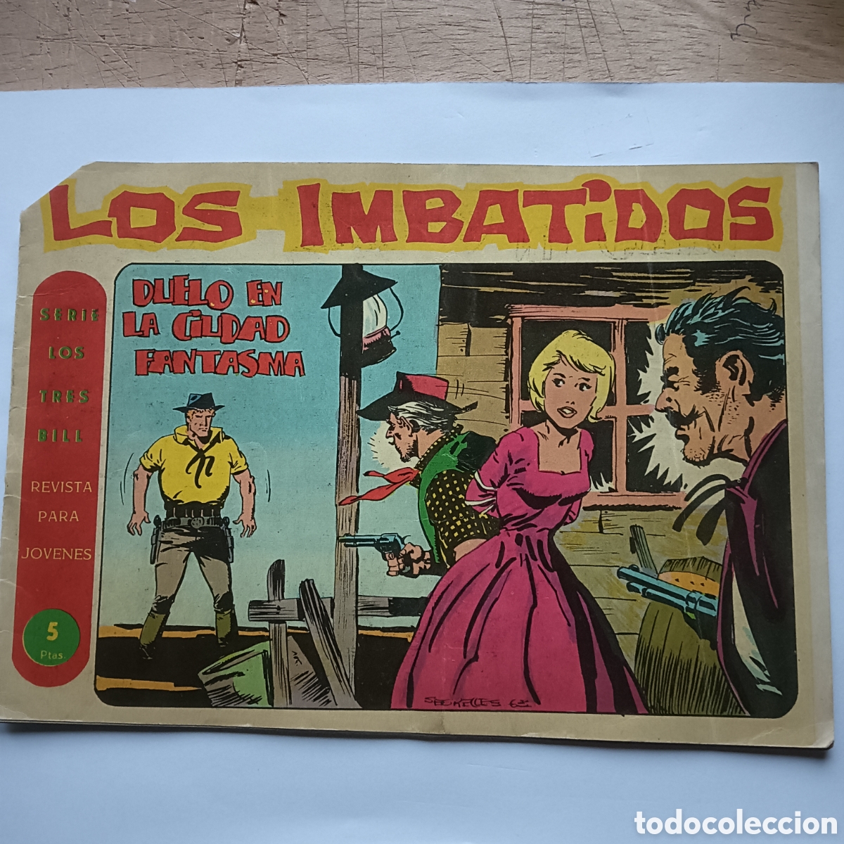 Tebeos: LOS IMBATIDOS N&Uacute;M-15 EDITORIAL MAGA ORIGINAL - Foto 1