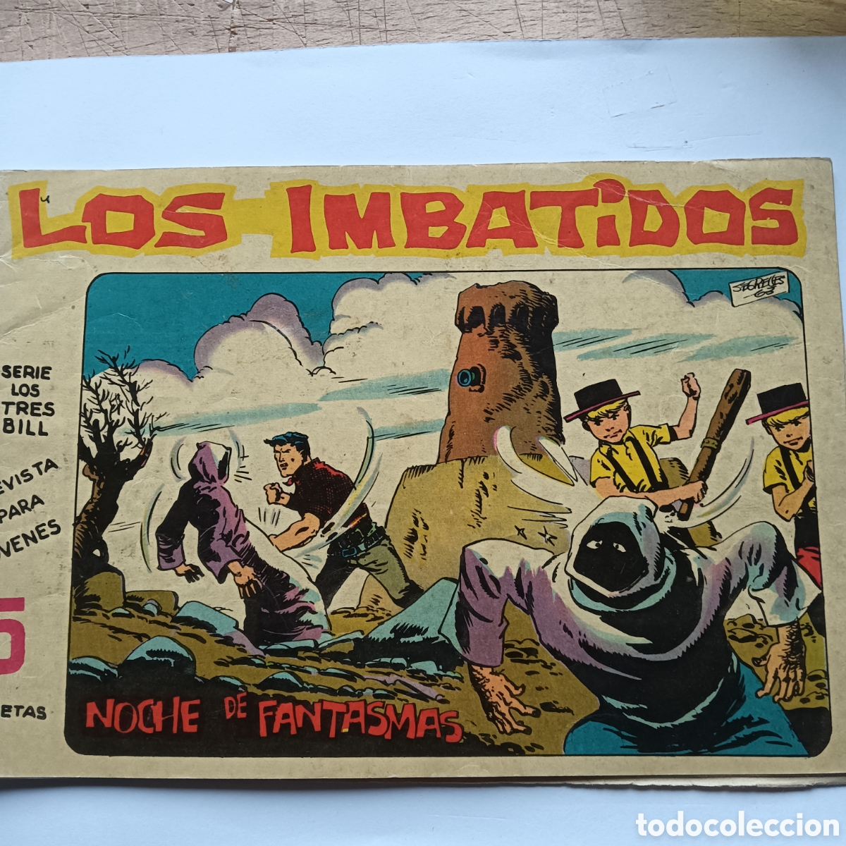 Tebeos: LOS IMBATIDOS N&Uacute;M-4 EDITORIAL MAGA ORIGINAL - Foto 1
