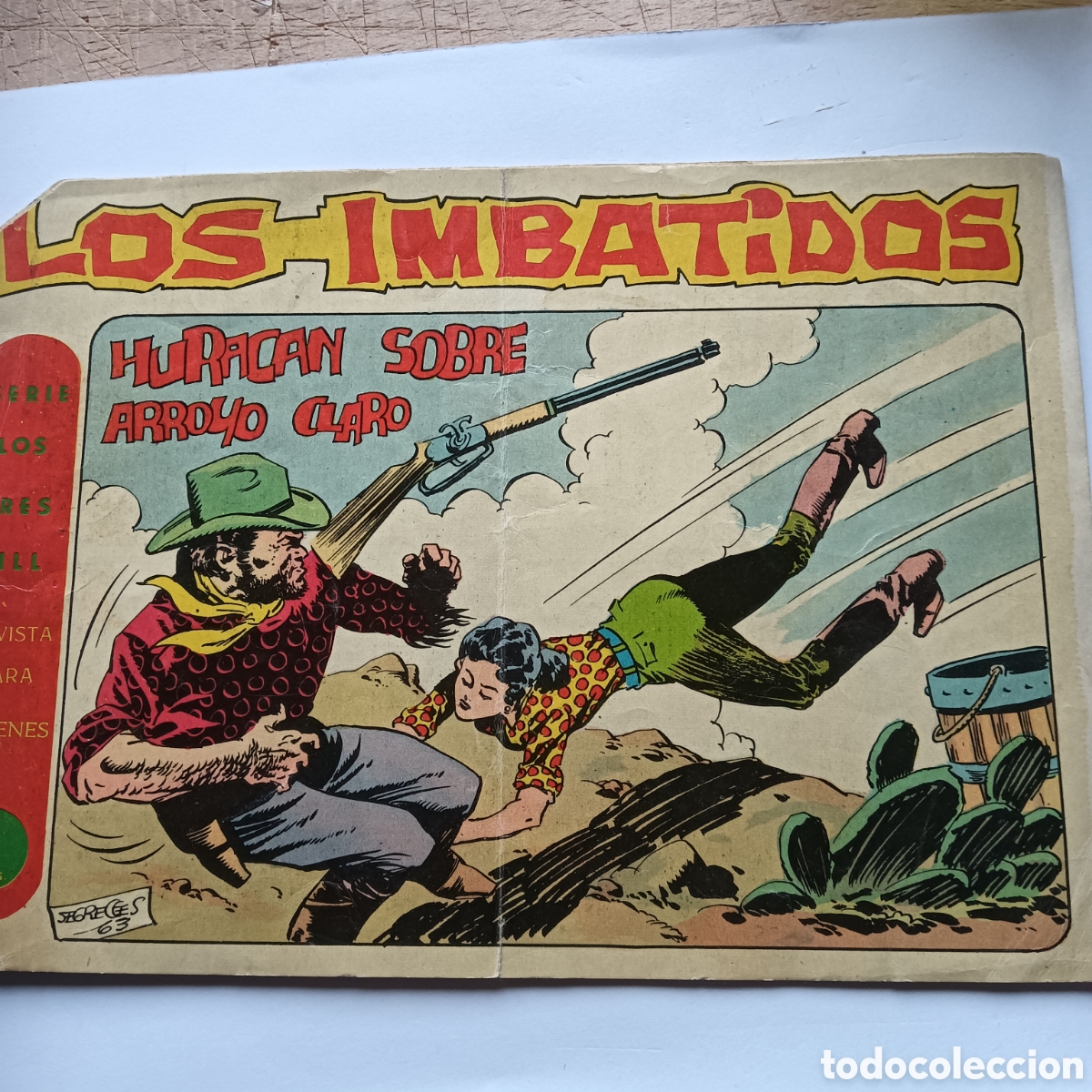 Tebeos: LOS IMBATIDOS N&Uacute;M-7 EDITORIAL MAGA ORIGINAL - Foto 1