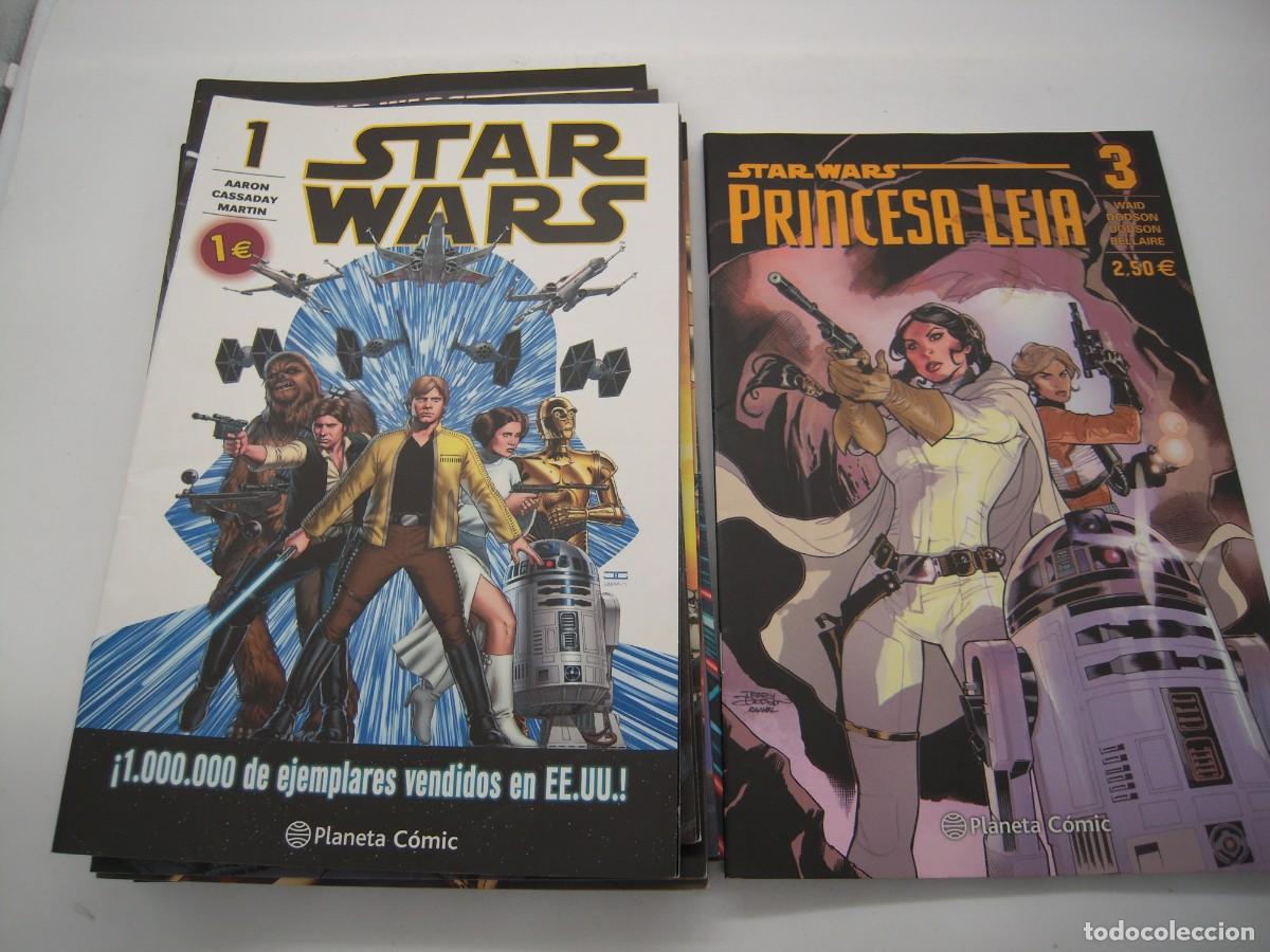 Tebeos: lote de 14 star wars planeta comic - Foto 3