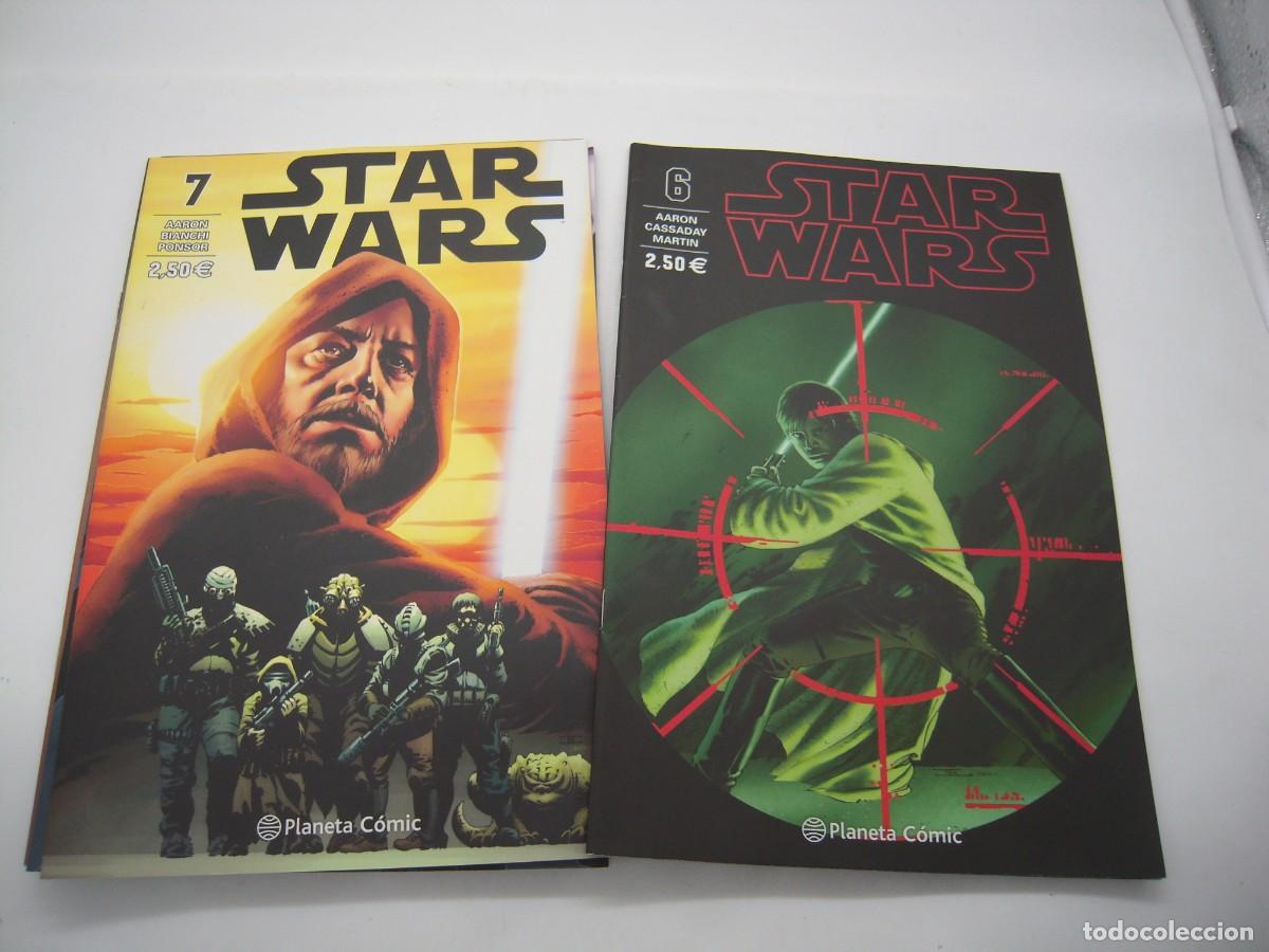 Tebeos: lote de 14 star wars planeta comic - Foto 7