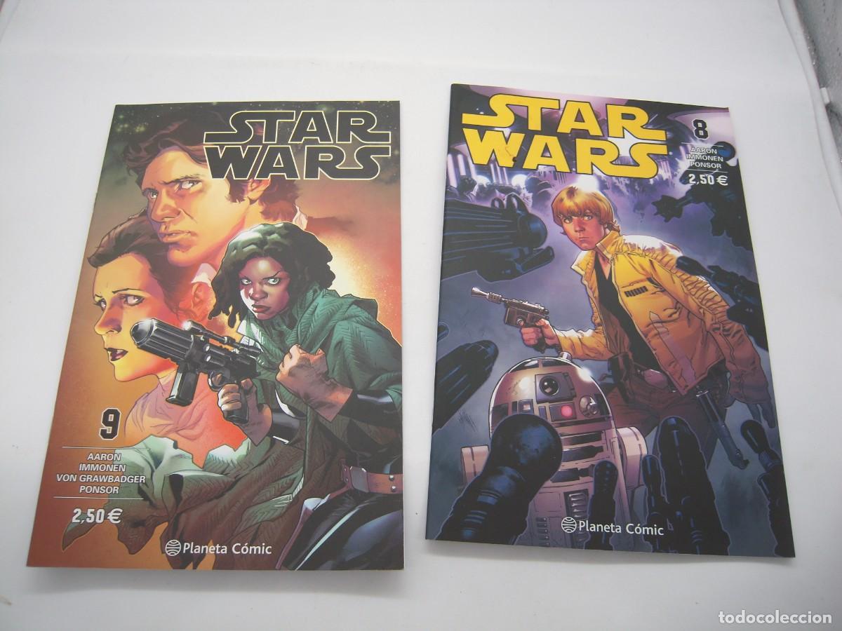 Tebeos: lote de 14 star wars planeta comic - Foto 8