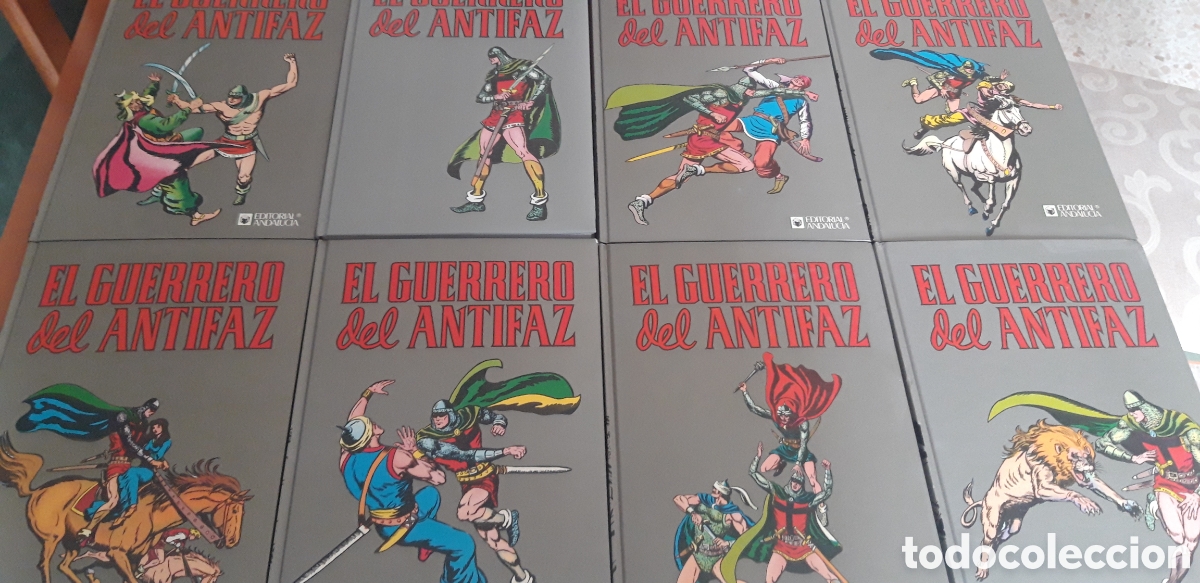Tebeos: Comics el guerrero del antifaz lote 8 tomos - Foto 1