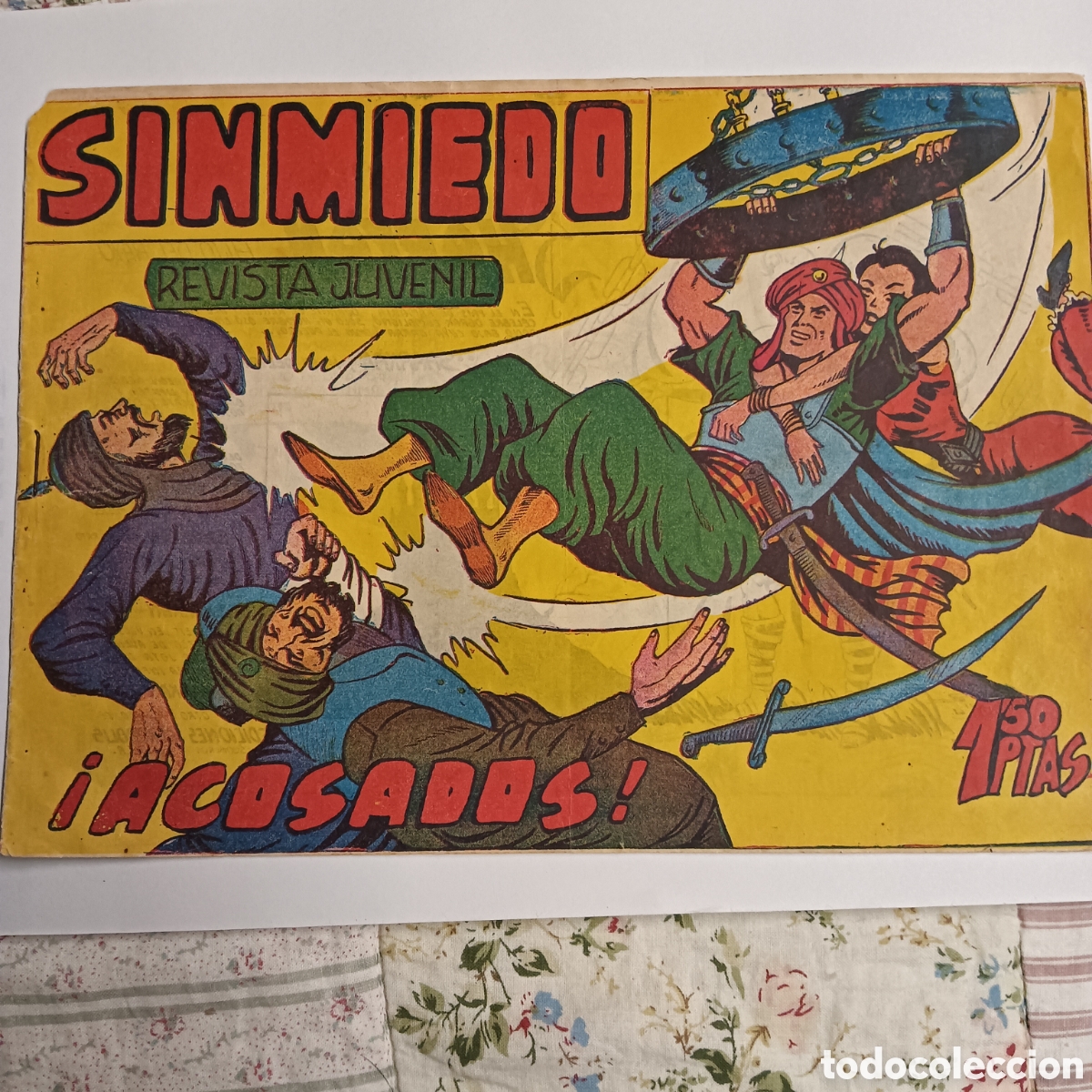 Tebeos: SINMIEDO NUM 17 EDI.ACROPOLIS ORIGINAL - Foto 1